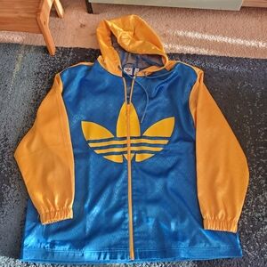 EUC Retro-inspired Adidas Hoodie Zip-up